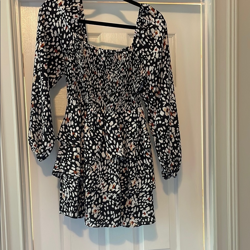 Buddy Love Smocked Dress, EUC